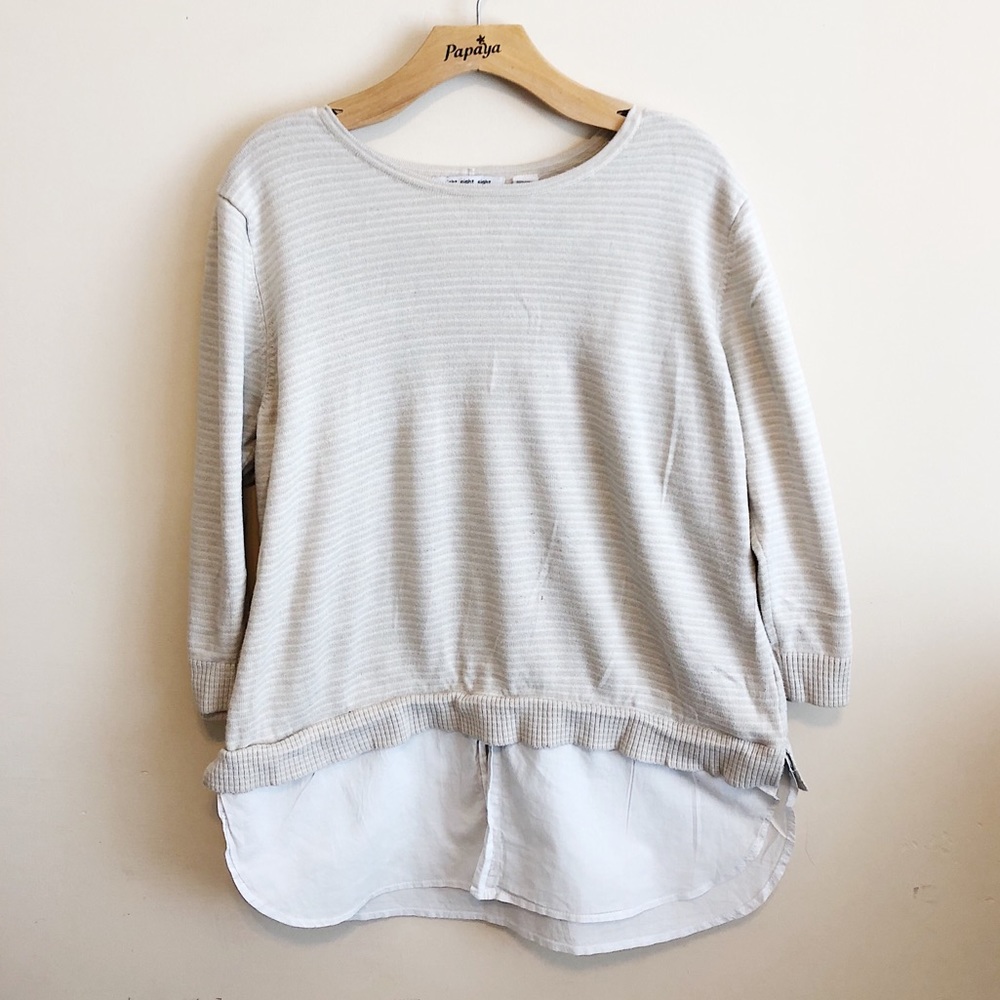 Faux Layered Sweater